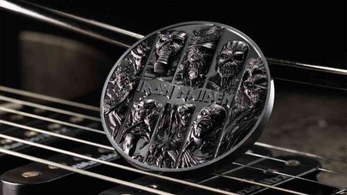 IRON MAIDEN lanza la moneda de plata «Best Of Eddie» para coleccionistas